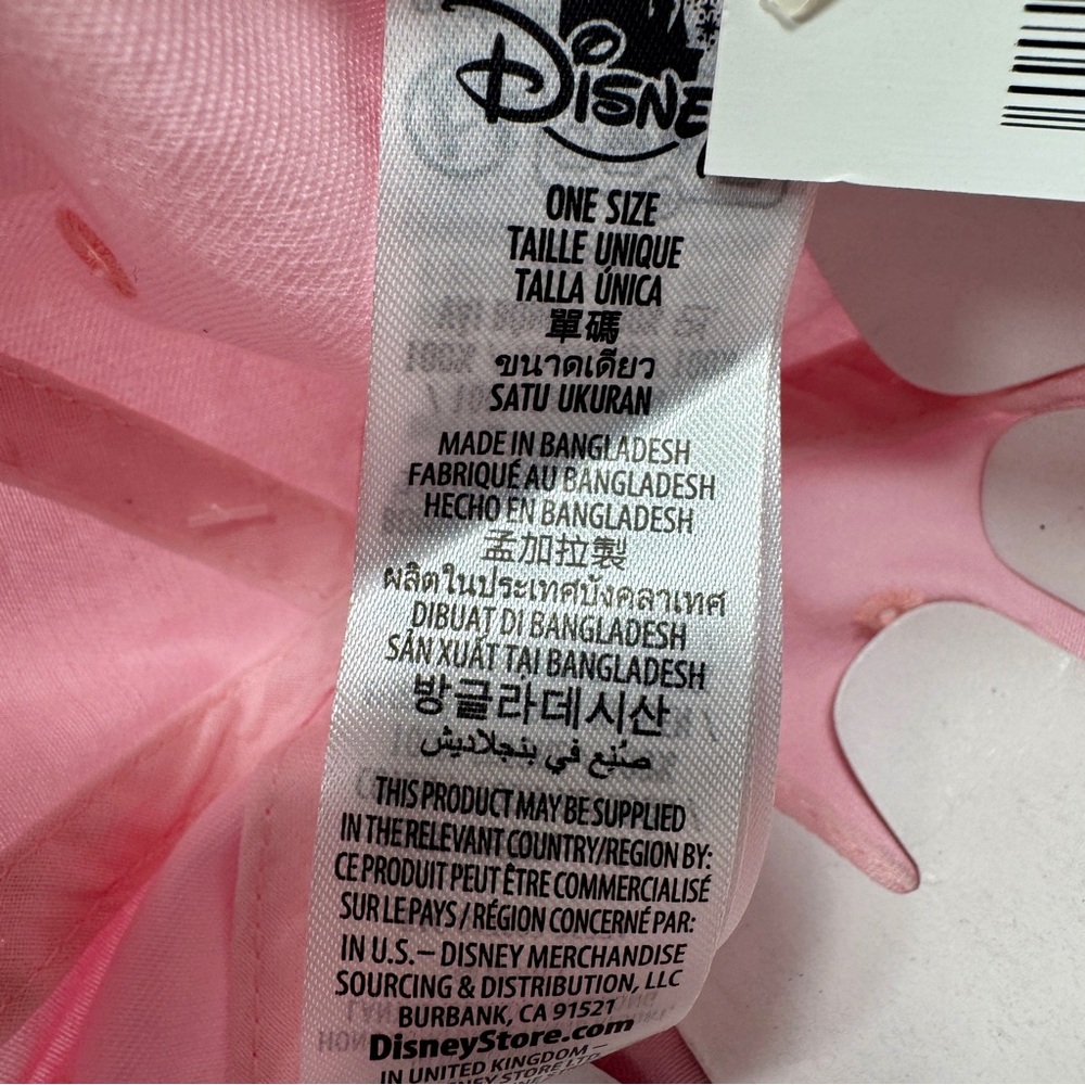 NWT. Disney Parks Halloween Mickey Mouse Cutie Ghost Pink Baseball Cap Hat - Picture 10 of 13